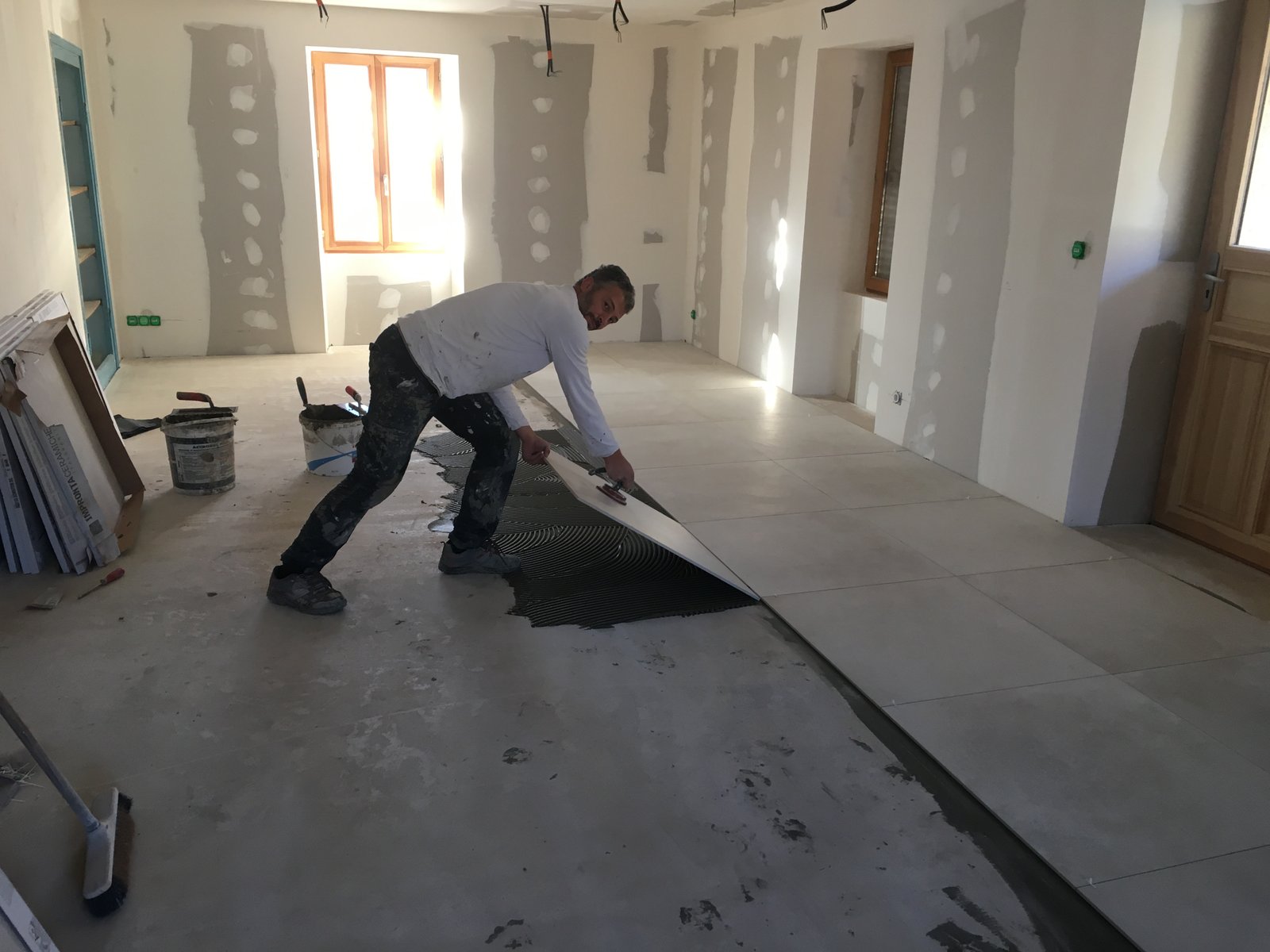 Pose Carrelage Grand Format Chambery Savoie 73