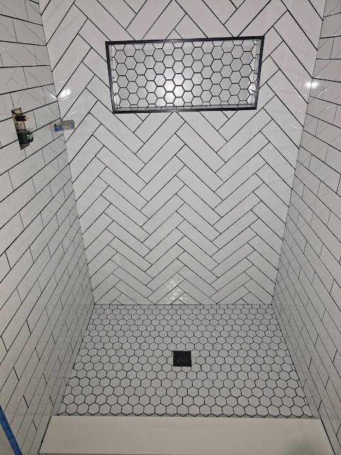 Douche italienne mosaique