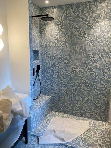Douche Italienne carrelage Aix-les-Bains